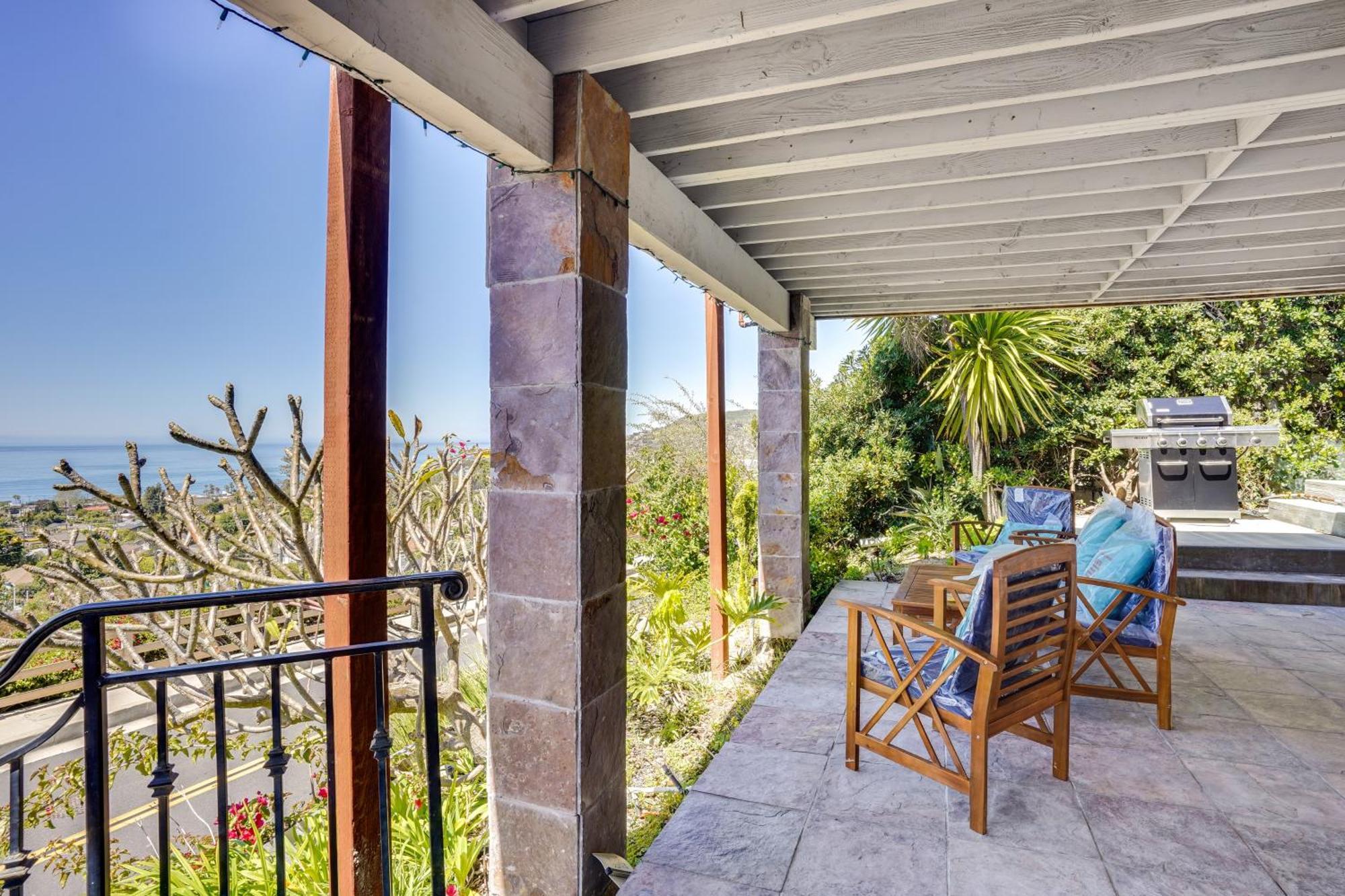 Laguna Beach Getaway With Patio And Clear Ocean Views! Екстер'єр фото